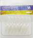 ANGRY BAITS Twister 2.2 White silver elecktrik Glitter UV (10шт.уп)