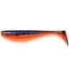 FishUp Wizzle Shad 3" (8шт), #207 - Dark Violet/Orange