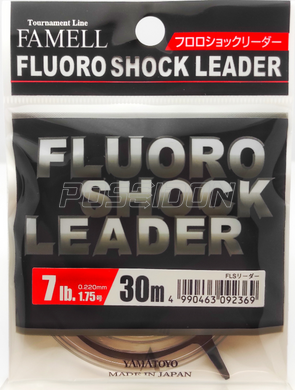 Флюорокарбон Yamatoyo FLUORO SHOCK LEADER 30M 5LB. CLEAR-FLUORO