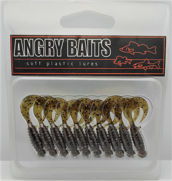 ANGRY BAITS Twister 1.6 Olive (10шт.уп)