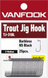 Vanfook TJ-31BL NS Black #4 (25шт)