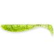 FishUp Wizzle Shad 3" (8шт), #055 - Chartreuse/Black