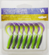 ANGRY BAITS Twister 2.2 Acid Violet UV (7шт.уп)