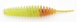 FishUp Tanta 2" (9шт), #248 - Chartreuse/Orange