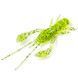 FishUp Real Craw 2" (7шт), #055 - Chartreuse/Black