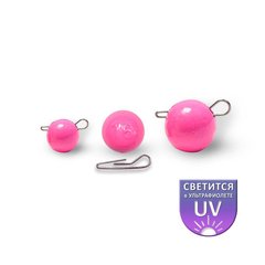 Чебурашка DS / pink UV /1г./5шт.уп