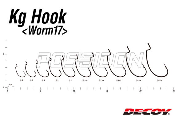 Decoy KG Hook Wide Worm 25 № 2