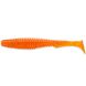 FishUp U-Shad 2" (10шт), #049 - Orange Pumpkin/Black