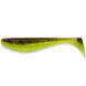 FishUp Wizzle Shad 3" (8шт), #203 - Green Pumpkin/Flo Chartreuse