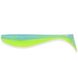 FishUp Wizzle Shad 3" (8шт), #206 - Sky/Chartreuse
