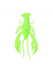 Angry Baits Kraken 1.2 / 10 Acid Green UV / 9шт.уп