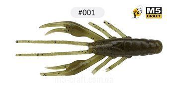 M5 CRAFT Baby Cray Fish 2 / 001 Green Pumpkin / 10шт.уп