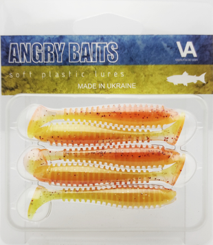 ANGRY BAITS Fatik 2.8 Crazy Carrot UV (5шт.уп)