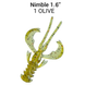 Crazy Fish Nimble 1.6" 76-30-1-6 кальмар 16шт.уп