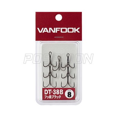 VANFOOK DT-38B №4 / 6шт.уп / Fusso Black