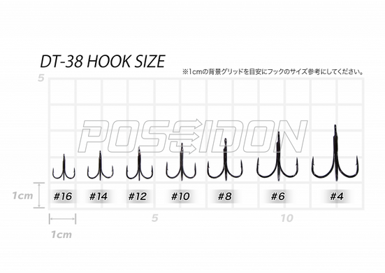 VANFOOK DT-38B №4 / 6шт.уп / Fusso Black