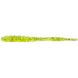 FishUp Scaly 2.8" (10шт), #055 - Chartreuse/Black