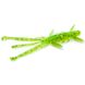 FishUp Shrimp 3" (9шт), #026 - Flo Chartreuse/Green