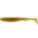 FishUp U-Shad 2.5" (9шт), #036 - Caramel/Green & Black