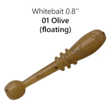 Crazy Fish Whitebait Floating 0.8" 16-20-1-6-F / кальмар / 20шт.уп