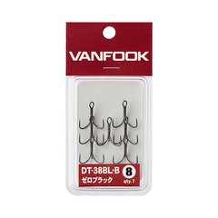 VANFOOK DT-38BLB №10 / 7шт.уп / Fusso Black (Безбородий)