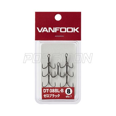 VANFOOK DT-38BLB №10 / 7шт.уп / Fusso Black (Безбородый)