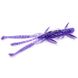 FishUp Shrimp 3" (9шт), #060 - Dark Violet/Peacock & Silver