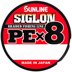 Sunline SIGLON PE X8 150m Light Green / 0.3 / 5lb / 2.1kg