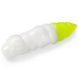 FishUp Pupa 1.5" (8шт), #131 - White/Hot Chartreuse, cheese taste