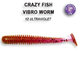 Crazy Fish Vibro Worm 2.5 / 81-65-12-6 кальмар 8шт.уп