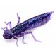 FishUp Dragonfly 0.75" (12шт), #060 - Dark Violet/Peacock & Silver