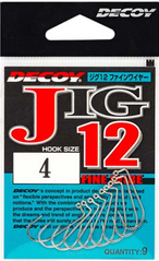 Decoy Jig 12 # 10 Fine Wire 9шт/уп.