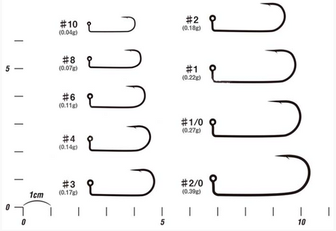 DECOY Fine Wire Jig Hook JIG-12