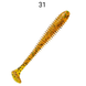 Crazy Fish Vibro Worm 2 / 3-50-31-6 кальмар 8шт.уп