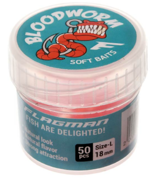 Flagman Blood Worm - Red / 1.8см / 50шт.уп