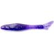 FishUp Tiny 1.5" (12шт), #060 - Dark Violet/Peacock & Silver