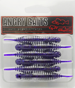 ANGRY BAITS Killer Lip 3 Violet (6шт.уп)