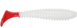 ANGRY BAITS Fatik 2.8 White Red Tail UV (5шт.уп)